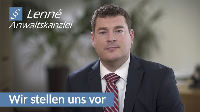 Rechtsanwaltskanzlei Lenné stellt sich im Video vor